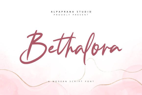 Bethalora: The Signature Script for Authentic Branding
