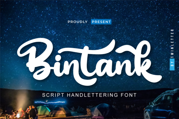 Bintank: The Script Font That Brings Playful Elegance to Your Projects