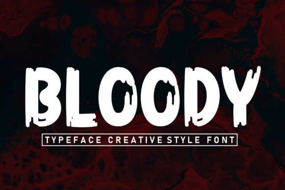 Bloody Font: Crafting a Chilling Brand Identity