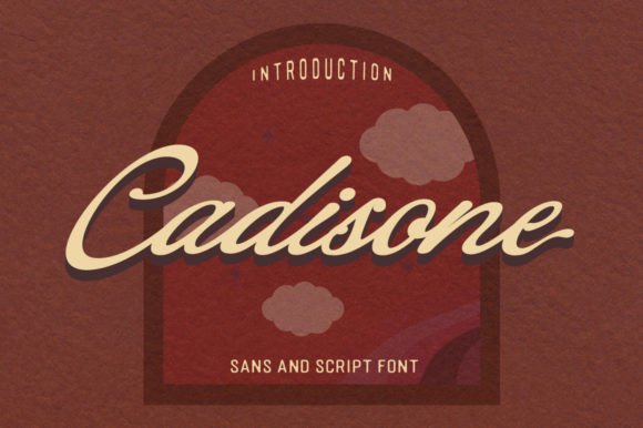 Cadisone: Crafting a Warm Brand Identity with a Vintage Script Font