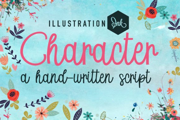 Character: The Hand-Crafted Script Font with a Casual Print Vibe