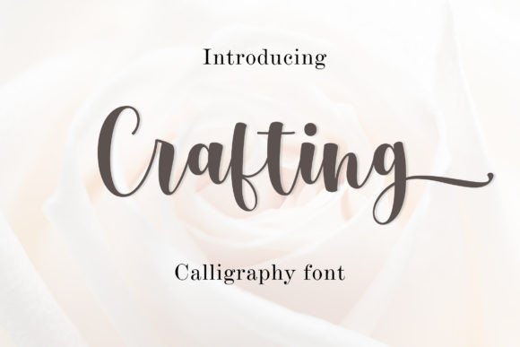 Crafting Font: An Elegant Script for Modern Design
