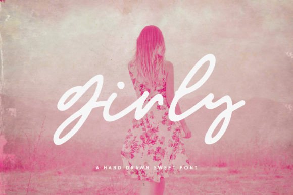 Girly: The Script Font That Balances Whimsy and Polish