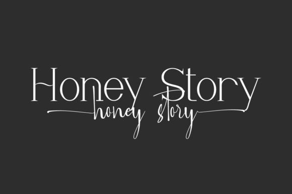 Honey Story: A Font Duo That Captures Timeless Elegance