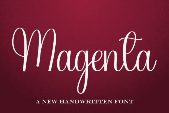 Magenta Font: A Guide to Its Elegant Script Style