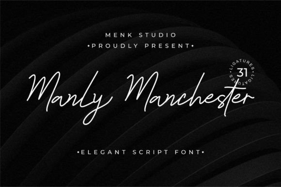 Manly Manchester: The Elegant Script for Modern Branding