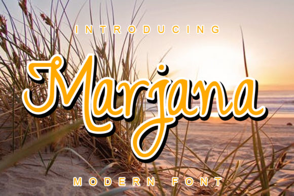 Marjana Font: A Delicate Script for Personalized Design
