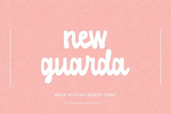 New Guarda: A Bold Handwriting Script for Modern Brands