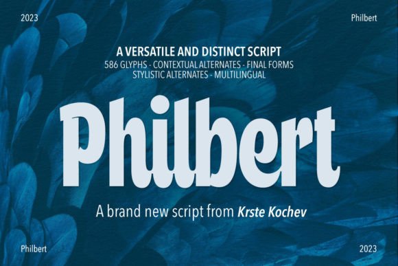 Philbert: The Modern Script Font That Adapts to Any Project