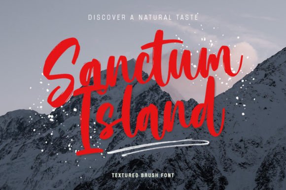 Sanctum Island: A Font for Stories with a Secret