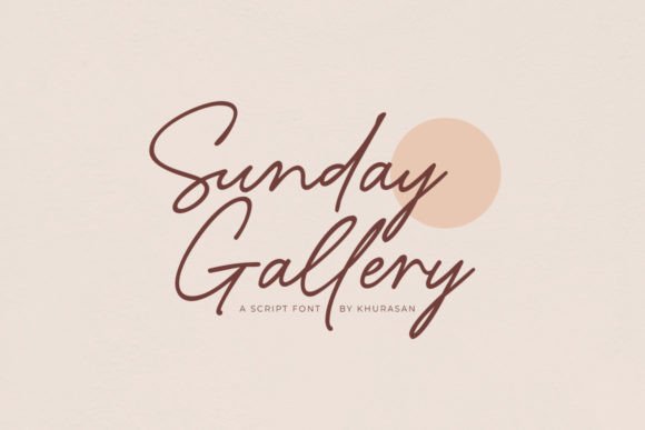 Sunday Gallery: The Clean, Stylish Script for Modern Design