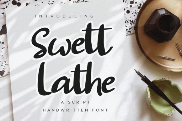 Swett Lathe: The Modern Script for Elegant Branding