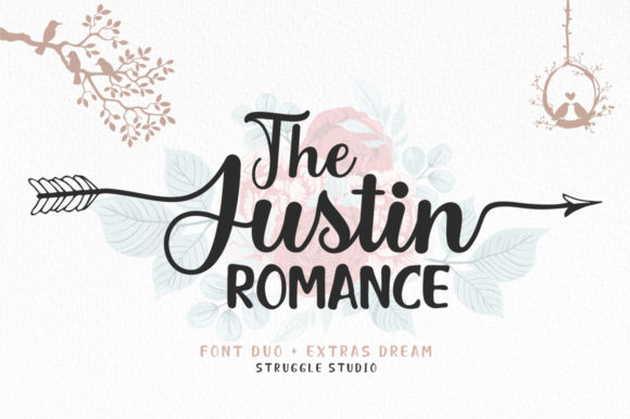 The Justin Romance: A Font Duo That Elevates Your Creative Vision