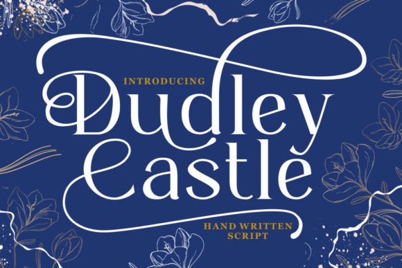 Unlocking Elegance with the Dudley Castle Typeface